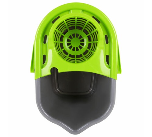 Ведро 10 л для уборки КОМПЛЕКТ с ОТЖИМОМ для веревочных и ленточных МОПов, 24х35х24 см, YORK, 70020