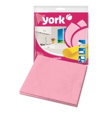 Салфетки ВИСКОЗНЫЕ универсальные, 35х35 см, КОМПЛЕКТ 5 шт., 85 г/м2, YORK, 20020