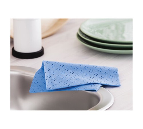 Салфетки ВИСКОЗА-ХЛОПОК 35х50 см, СУПЕРВПИТЫВАЕМОСТЬ, КОМПЛЕКТ 5 шт., 85 г/м2, Premium, YORK, 20310