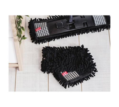 Насадка МОП плоская 39х9 см из микрофибры СИНЕЛЬ высокий ворс, для швабры 