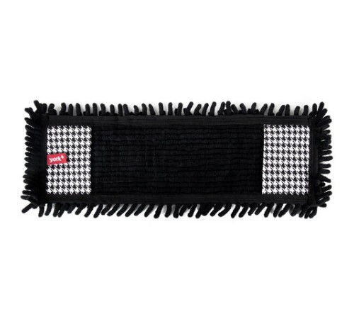 Швабра с флаундером 40 см с насадкой МОП, черенок 85-140 см, насадка МОП (608414), YORK 