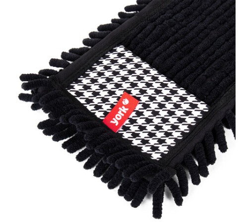 Швабра с флаундером 40 см с насадкой МОП, черенок 85-140 см, насадка МОП (608414), YORK 