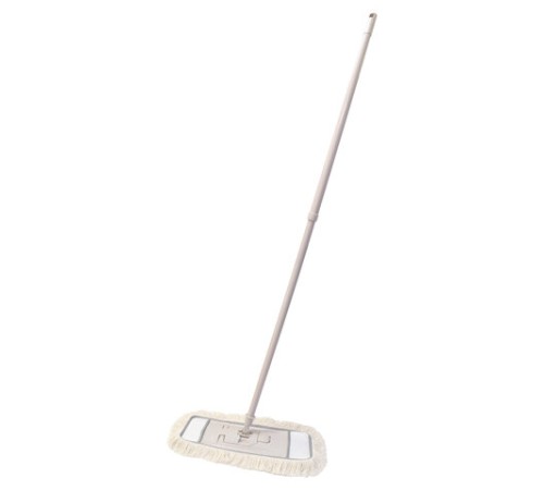 Швабра с флаундером 40 см с насадкой МОП, черенок 85-145 см, насадка МОП (608415), YORK 