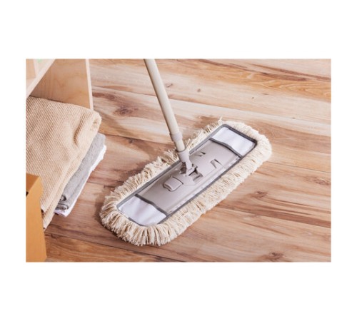 Швабра с флаундером 40 см с насадкой МОП, черенок 85-145 см, насадка МОП (608415), YORK 