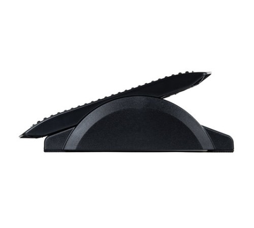 Подставка для ног BRAUBERG, офисная, 45х35 см, черная, 530106