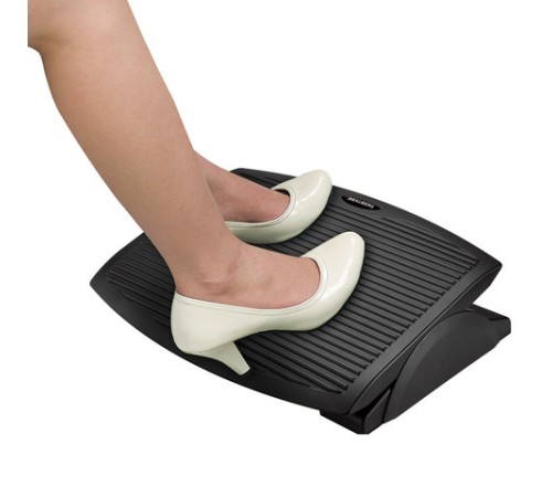 Подставка для ног BRAUBERG, офисная, 45х35 см, черная, 530106