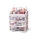 Органайзер для хранения косметики, канцтоваров, мелочей ТРИ УРОВНЯ, 26,6х17*23,5 см, DASWERK (ДАСВЕРК), 608477