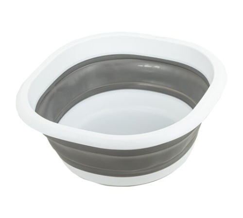 Таз складной силиконовый 10 литров круглый d=36 см для дома и дачи, LAIMA Home, 608669