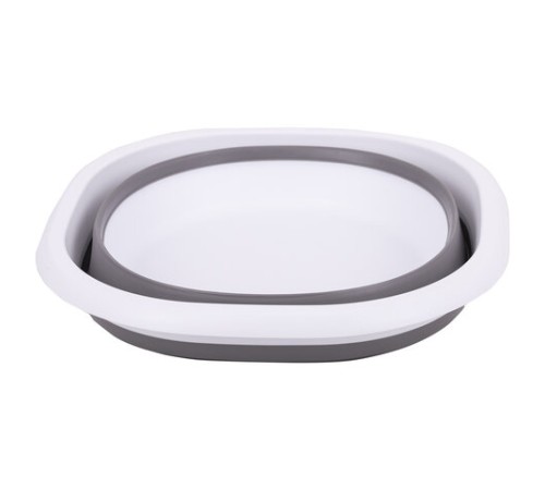 Таз складной силиконовый 10 литров круглый d=36 см для дома и дачи, LAIMA Home, 608669