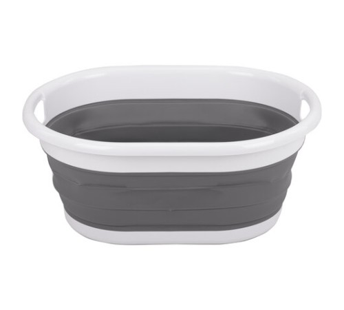 Таз складной силиконовый 26 литров 54,5х39,5 см для дома и дачи, LAIMA Home, 608670