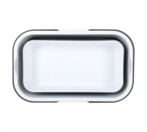 Таз складной силиконовый 16 литров со складными ручками 47х28 см для дома и дачи, LAIMA Home, 608671