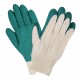 Перчатки хлопчатобумажные износостойкие ОДИНАРНЫЙ облив, 13 класс, КОМПЛЕКТ 100 ПАР, LAIMA ЛЮКС, 608672