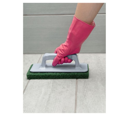 Перчатки латексные КЩС, сверхпрочные, плотные, хлопковое напыление, размер 7, S (малый), красные, HQ Profiline, 73579