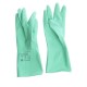 Перчатки латексные КЩС, сверхпрочные, плотные, хлопковое напыление, размер 8,5-9, L (большой), зеленые, HQ Profiline, 73586