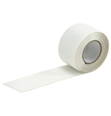 Клейкая лента бордюрная для ванны и кухни 60 мм х 3,35 м, белая, акриловая основа, LAIMA, 608773