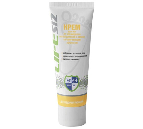 Крем для ног от потоотделения и запаха со смягчающим эффектом ЭЛЕН, 100 мл