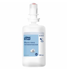 Картридж с жидким мылом-пеной одноразовый Tellus/TORK (Система S4) Advanced, гигиенический эффект, 1 л, 520821