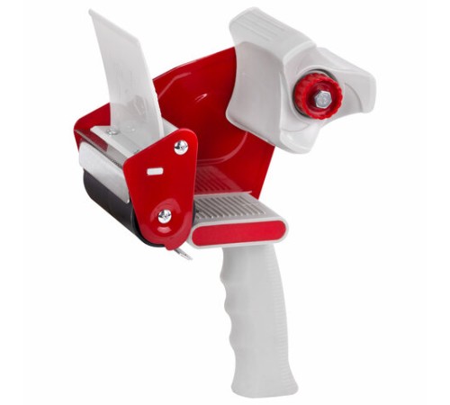 Диспенсер для клейкой упаковочной ленты BRAUBERG, для ленты шириной до 75 мм, 608925