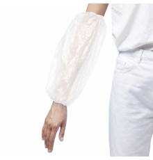 Нарукавники одноразовые прочные КОМПЛЕКТ 50 штук (25 пар) ПЭ, 24 мкм, 6 г, 25х40 см, ELEGREEN