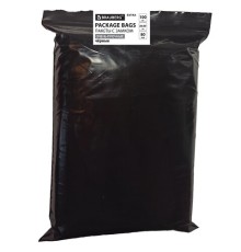 Пакеты ZIP-LOCK ОЧЕНЬ ПРОЧНЫЕ, комплект 100 шт., 200x300 мм, ПВД, 80 мкм, ЧЁРНЫЕ, BRAUBERG, 608931