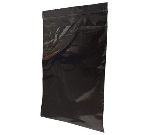 Пакеты ZIP-LOCK ОЧЕНЬ ПРОЧНЫЕ, комплект 100 шт., 200x300 мм, ПВД, 80 мкм, ЧЁРНЫЕ, BRAUBERG, 608931