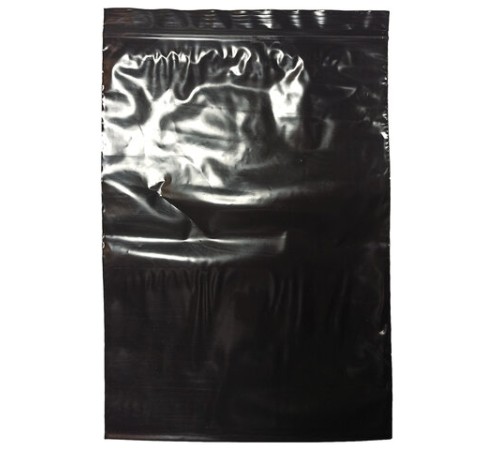 Пакеты ZIP-LOCK ОЧЕНЬ ПРОЧНЫЕ, комплект 100 шт., 200x300 мм, ПВД, 80 мкм, ЧЁРНЫЕ, BRAUBERG, 608931