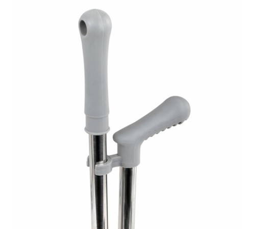 Совок для мусора + щетка на длинных рукоятках 77 см (металл), бело-серый, разборный, LAIMA, 608947