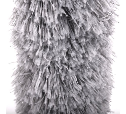 Пипидастр (сметка-метелка) для уборки пыли, метелка 35 см, рукоятка 20 см, серый, LAIMA, 608949