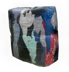 Ветошь трикотаж СТАНДАРТ 10 кг, лоскуты 40х60 (±10 см) плотность 180-250 г/м2, 60% хлопок, 40% синтетика