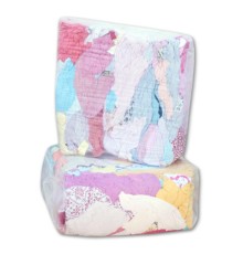 Ветошь трикотаж СВЕТЛЫЙ 10 кг, лоскуты 40х60 (±10 см) плотность 100-120 г/м2, 100% хлопок