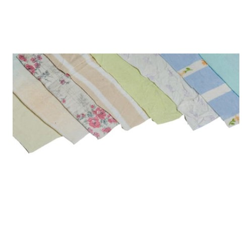 Ветошь трикотаж СВЕТЛЫЙ 10 кг, лоскуты 40х60 (±10 см) плотность 100-120 г/м2, 100% хлопок