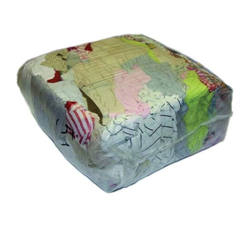 Ветошь ПОСТЕЛЬ ЦВЕТНАЯ 10 кг, лоскуты 70х80 (±10 см) плотность 100-120 г/м2, 100% хлопок