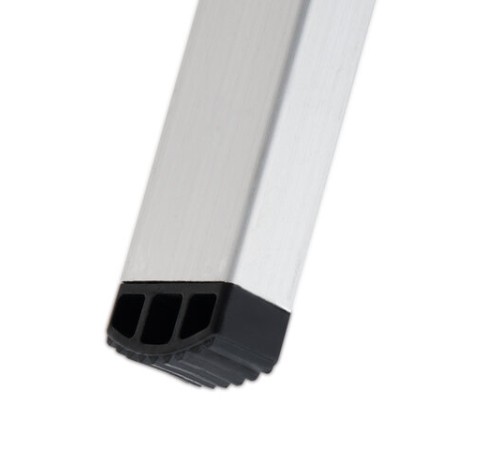 Стремянка алюминиевая 5 ступеней, высота площадки 1,04м, дуга безопасности 0,6м, площадка 26х26см, до 150кг, вес 4кг, НОВАЯ ВЫСОТА, 1110105