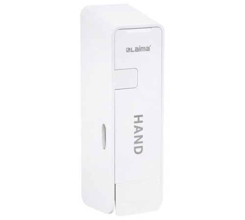 Дозатор для жидкого мыла LAIMA ULTRA, НАЛИВНОЙ, 0,38 л, белый, ABS-пластик, 609106, MD-9029W