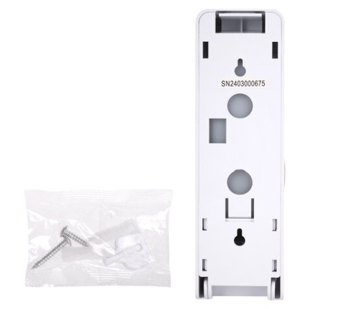 Дозатор для жидкого мыла LAIMA ULTRA, НАЛИВНОЙ, 0,38 л, белый, ABS-пластик, 609106, MD-9029W