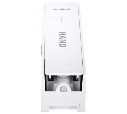 Дозатор для жидкого мыла LAIMA ULTRA, НАЛИВНОЙ, 0,38 л, белый, ABS-пластик, 609106, MD-9029W