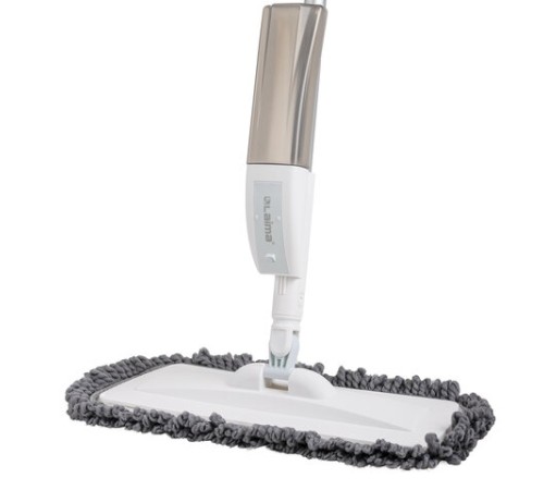 Швабра с распылителем UltraSpray X, 2 насадки из микрофибры объемный ворс, скребок, LAIMA, 609143