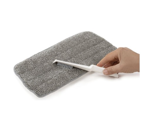 Швабра с распылителем UltraSpray Z, 2 насадки из микрофибры с плоским ворсом, скребок, LAIMA, 609145