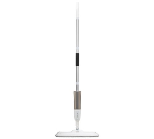 Швабра с распылителем UltraSpray Z, 2 насадки из микрофибры с плоским ворсом, скребок, LAIMA, 609145