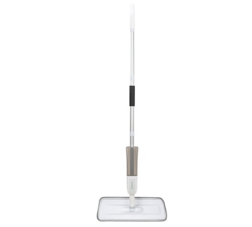 Швабра с распылителем UltraSpray Z, 2 насадки из микрофибры с плоским ворсом, скребок, LAIMA, 609145