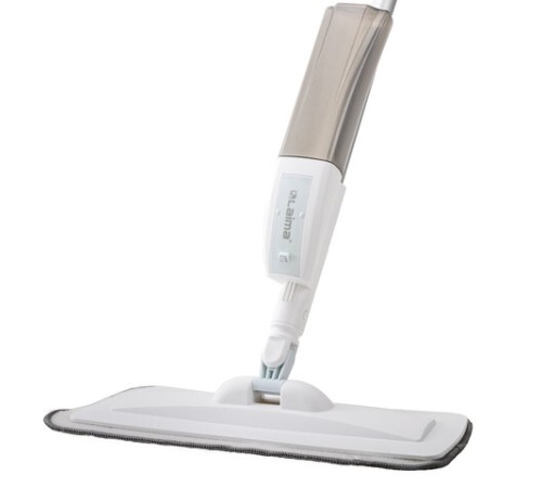 Швабра с распылителем UltraSpray Z, 2 насадки из микрофибры с плоским ворсом, скребок, LAIMA, 609145