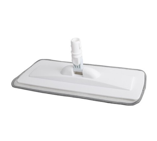 Швабра с распылителем UltraSpray Z, 2 насадки из микрофибры с плоским ворсом, скребок, LAIMA, 609145