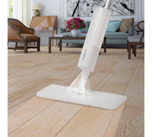 Швабра с распылителем NeoSpray luxe, 2 насадки T-Clean из плотной микрофибры, скребок, LAIMA, 609147