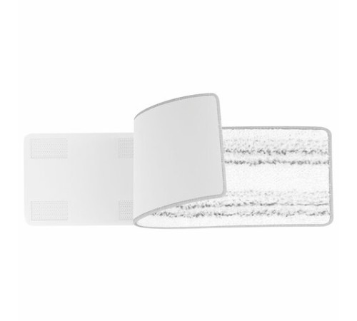 Насадки МОП для швабры липучка, КОМПЛЕКТ 2 шт., плотная микрофибра, 38х12,5 см, LAIMA, 609148