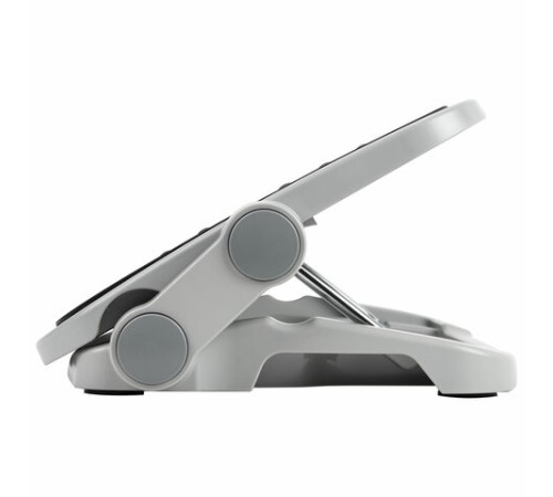 Подставка для ног BRAUBERG, офисная, 45х35 см, 2 положения, серая, 530363