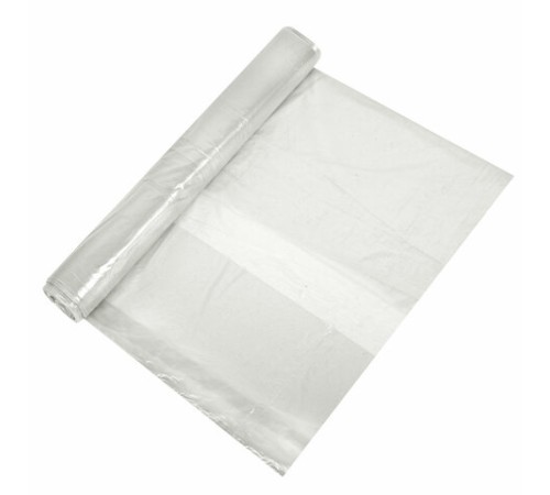 Мешки для мусора прозрачные ЭКОНОМ, 240 л, в рулоне 10 шт., ПВД, 40 мкм, 90х140 см, 609208
