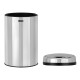 Ведро для мусора СЕНСОРНОЕ 30 л, нержавеющая сталь, зеркальная крышка, питание от 4-х батареек AA (не входят в комплект), LAIMA, 609329