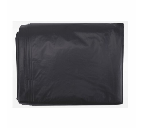 Мешки для мусора 240 л черные, в пачке 20 шт., ОСОБО ПРОЧНЫЕ, ПВД 60 мкм, 90х140 см, ОФИСМАГ, 609340