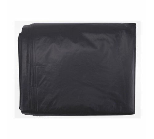 Мешки для мусора 160 л, черные, в пачке 20 шт., особо прочные, ПВД 50 мкм, 90х120 см, LAIMA