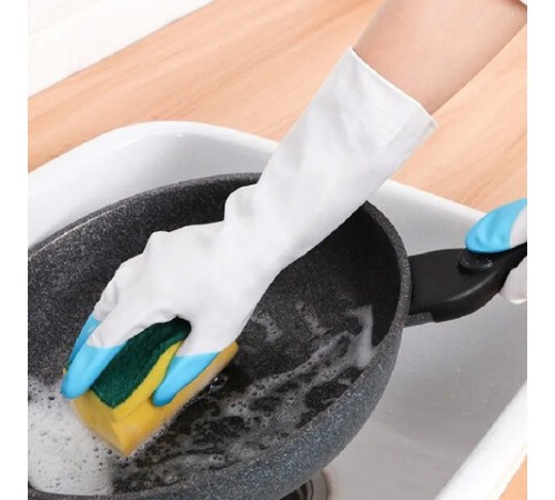 Перчатки МНОГОРАЗОВЫЕ виниловые SUPER КОМФОРТ, гипоаллергенные, размер 7-8, M (средний), вес 88 г, Komfi, ADM, 25590